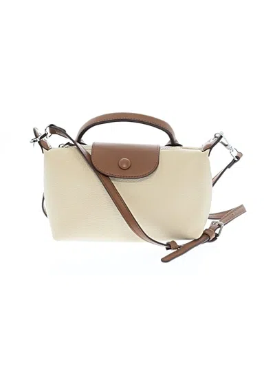 Pre-owned Assorted Brands Satchel In Ivory