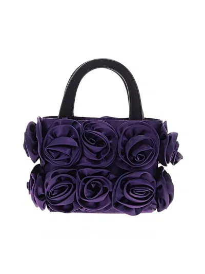 Pre-owned Assorted Brands Satchel In Purple
