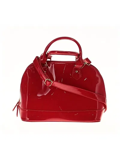 Pre-owned Assorted Brands Satchel In Red