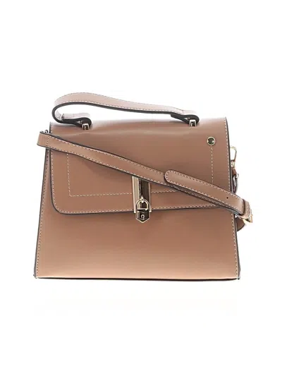 Pre-owned Assorted Brands Satchel In Tan