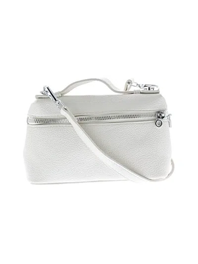 Pre-owned Assorted Brands Satchel In White