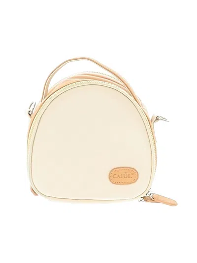 Pre-owned Assorted Brands Satchel In White