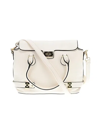 Pre-owned Assorted Brands Satchel In White