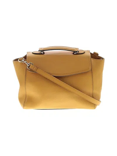 Pre-owned Assorted Brands Satchel In Yellow