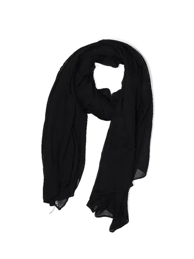 Pre-owned Assorted Brands Scarf In Black