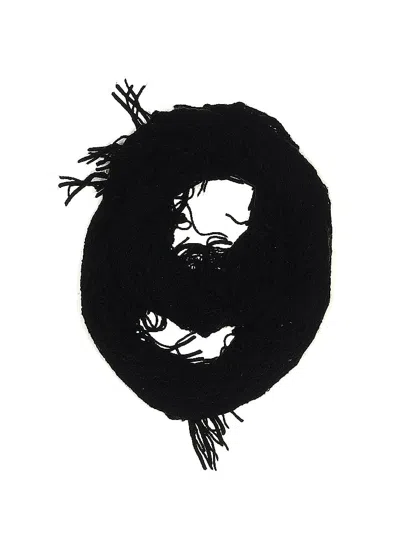 Pre-owned Assorted Brands Scarf In Black