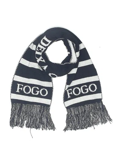 Pre-owned Assorted Brands Scarf In Black