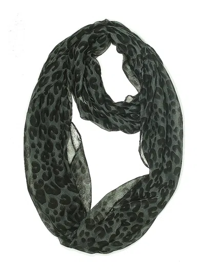 Pre-owned Assorted Brands Scarf In Black