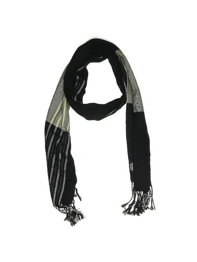 Pre-owned Assorted Brands Scarf In Black