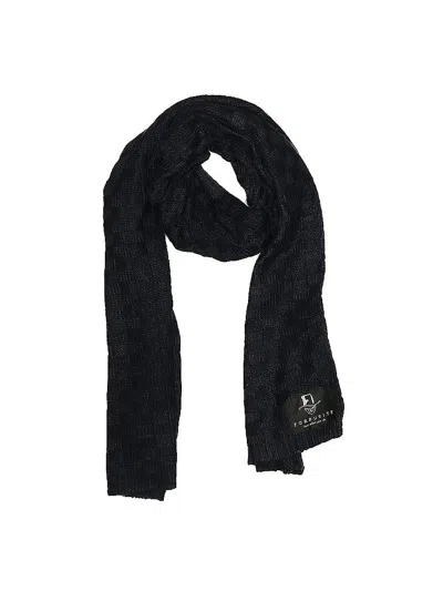 Pre-owned Assorted Brands Scarf In Black