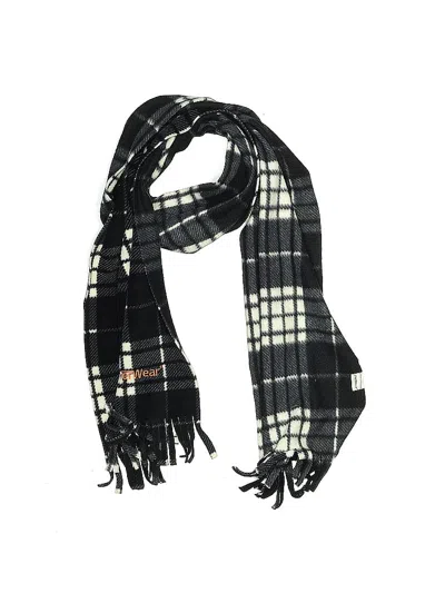 Pre-owned Assorted Brands Scarf In Black