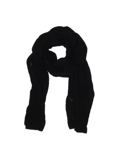 Pre-owned Assorted Brands Scarf In Black
