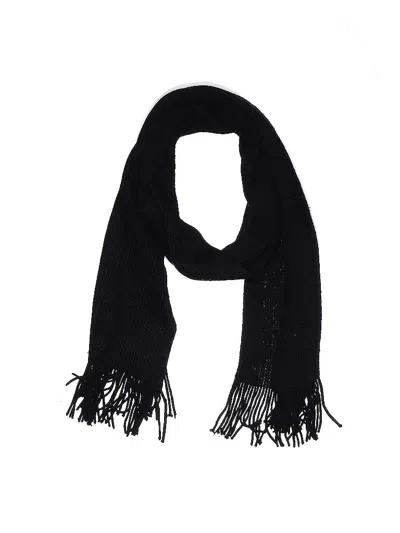 Pre-owned Assorted Brands Scarf In Black
