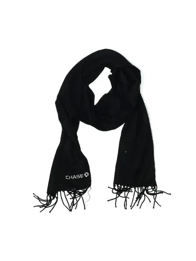 Pre-owned Assorted Brands Scarf In Black