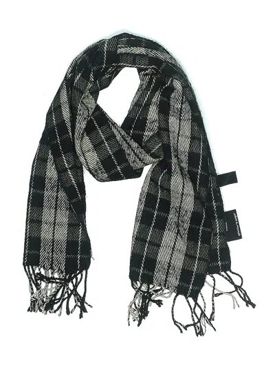 Pre-owned Assorted Brands Scarf In Black