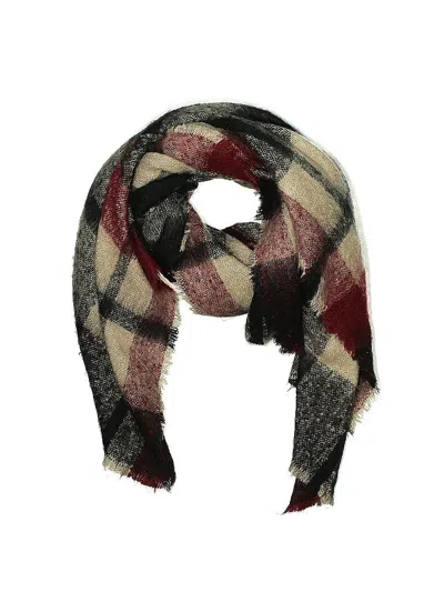 Pre-owned Assorted Brands Scarf In Black