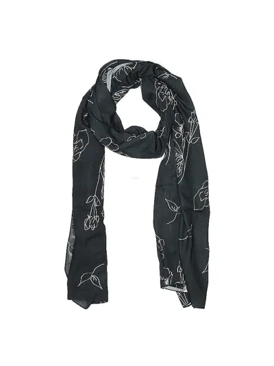 Pre-owned Assorted Brands Scarf In Black