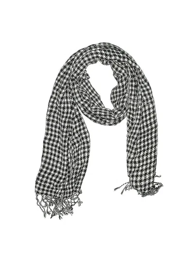 Pre-owned Assorted Brands Scarf In Black