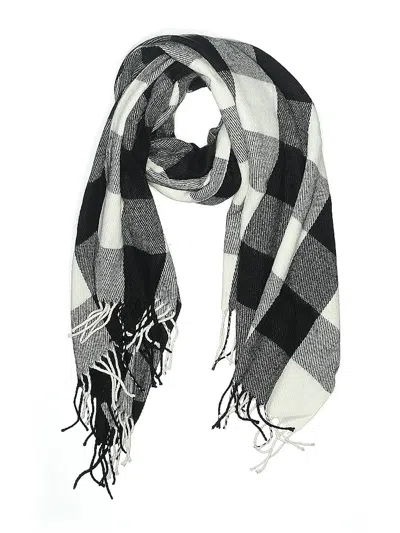 Pre-owned Assorted Brands Scarf In Black