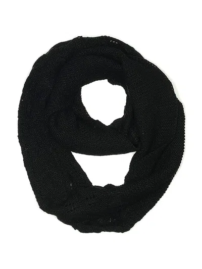 Pre-owned Assorted Brands Scarf In Black