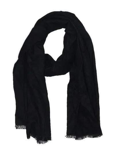 Pre-owned Assorted Brands Scarf In Black