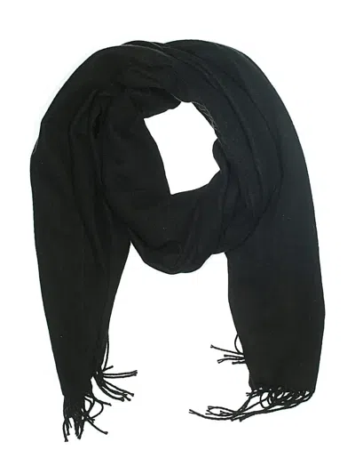 Pre-owned Assorted Brands Scarf In Black