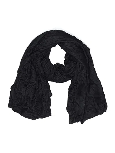 Pre-owned Assorted Brands Scarf In Black