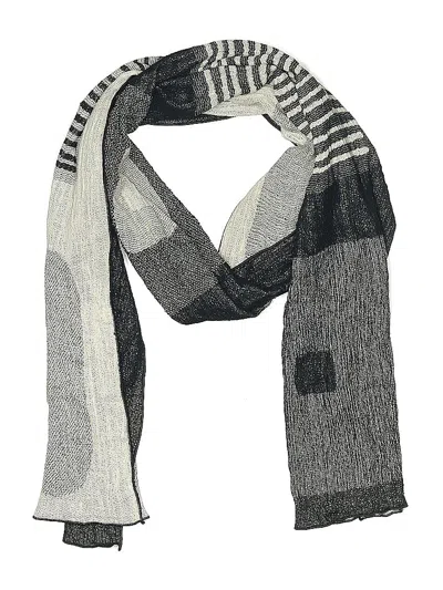 Pre-owned Assorted Brands Scarf In Black