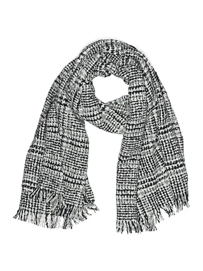 Pre-owned Assorted Brands Scarf In Black