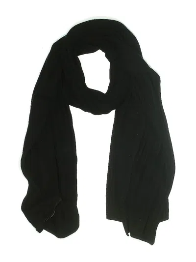 Pre-owned Assorted Brands Scarf In Black