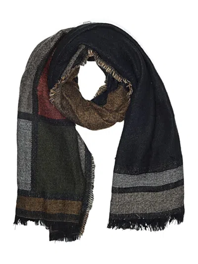 Pre-owned Assorted Brands Scarf In Black