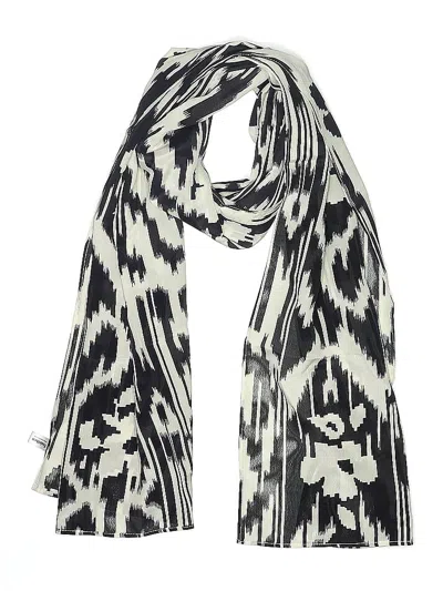 Pre-owned Assorted Brands Scarf In Black