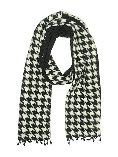 Pre-owned Assorted Brands Scarf In Black