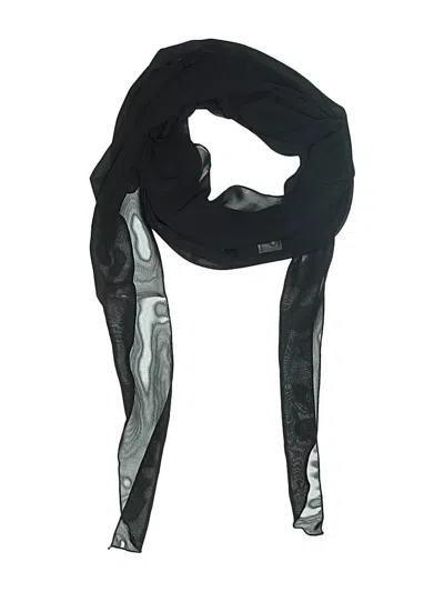 Pre-owned Assorted Brands Scarf In Black