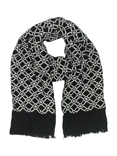 Pre-owned Assorted Brands Scarf In Black