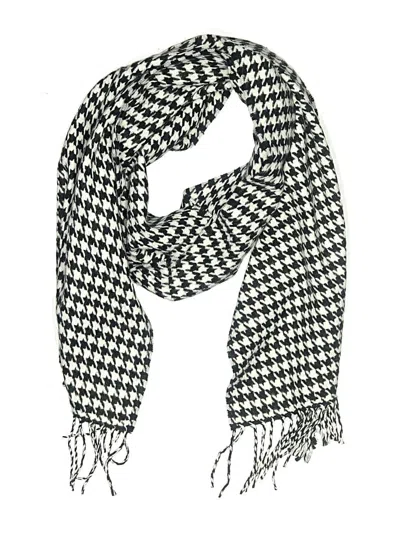 Pre-owned Assorted Brands Scarf In Black