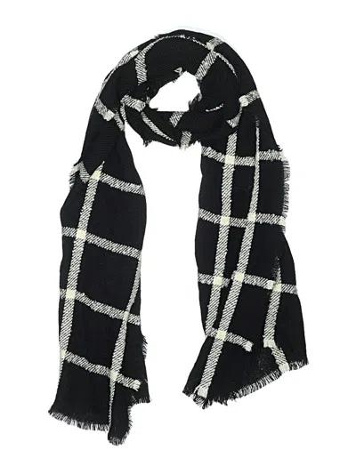 Pre-owned Assorted Brands Scarf In Black