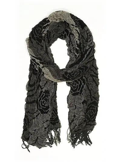 Pre-owned Assorted Brands Scarf In Black