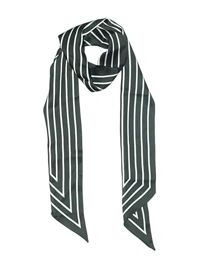 Pre-owned Assorted Brands Scarf In Black