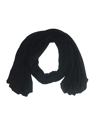 Pre-owned Assorted Brands Scarf In Black