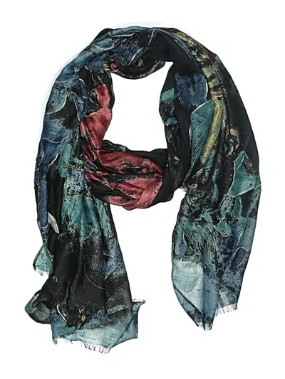 Pre-owned Assorted Brands Scarf In Black