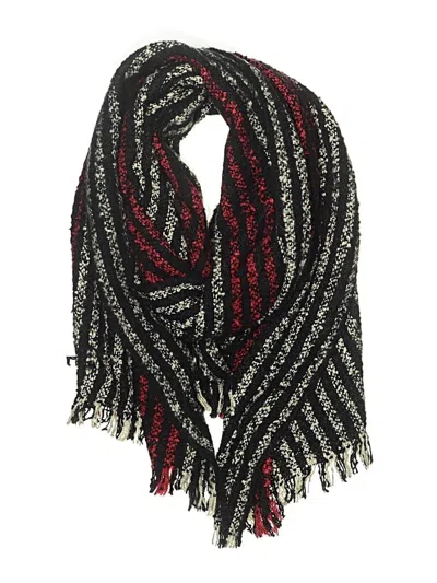 Pre-owned Assorted Brands Scarf In Black