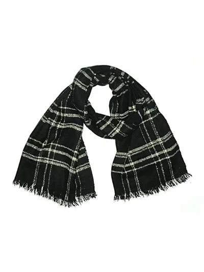 Pre-owned Assorted Brands Scarf In Black