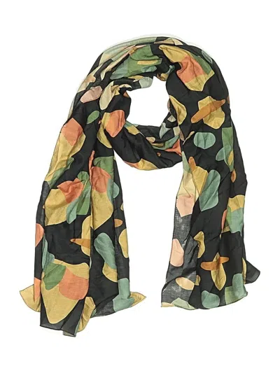 Pre-owned Assorted Brands Scarf In Black