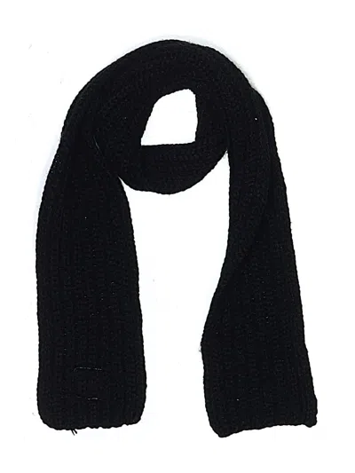 Pre-owned Assorted Brands Scarf In Black