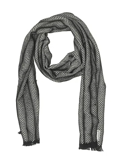 Pre-owned Assorted Brands Scarf In Black