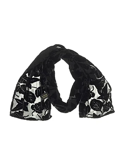 Pre-owned Assorted Brands Scarf In Black