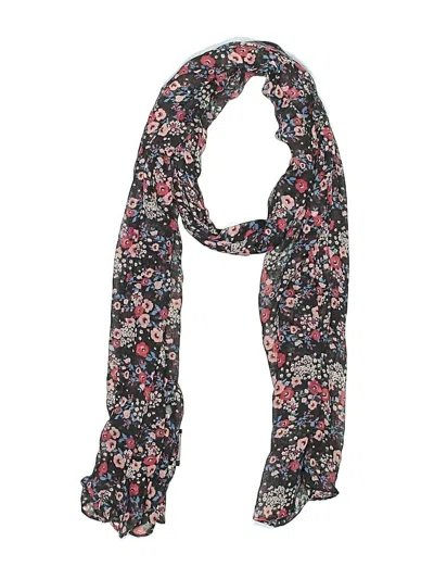 Pre-owned Assorted Brands Scarf In Black