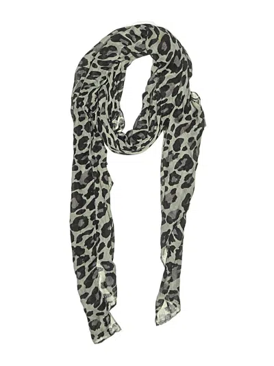 Pre-owned Assorted Brands Scarf In Black