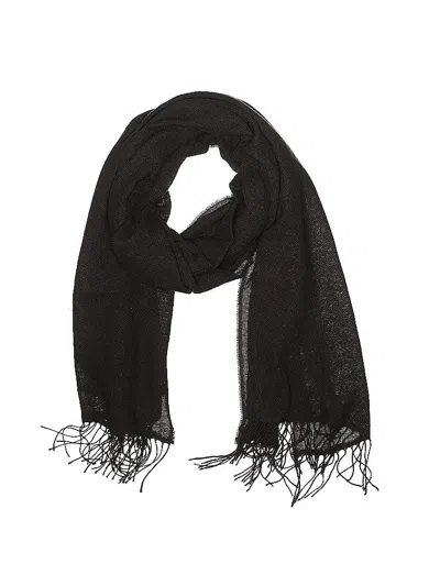 Pre-owned Assorted Brands Scarf In Black